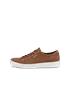 Męskie skórzane sneakersy ECCO® Soft 7 - Brązowy - O