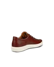 Męskie skórzane sneakersy ECCO® Soft 7 - Brązowy - B