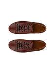 ECCO® Soft 7 sneakers i læder til herrer - Brun - Top_Left_Pair