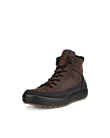 Męskie nubukowe buty za kostkę Gore-Tex ECCO® Soft 7 Tred - Brązowy - M