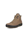 Men's ECCO® Soft 7 Tred Nubuck Gore-Tex Mid-Cut Boot - Brown - M