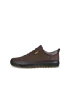 Men's ECCO® Soft 7 Tred Nubuck Waterproof Shoe - Brown - O