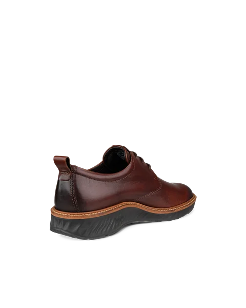 Moški usnjeni čevlji Derby ECCO® ST.1 Hybrid - rjav - B