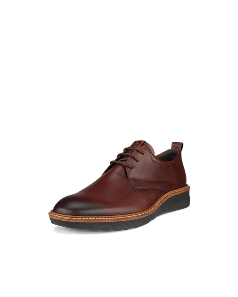 ECCO® ST.1 Hybrid férfi bőr derby cipő - Barna - M