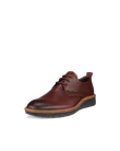 Pánská kožená obuv Derby ECCO® ST.1 Hybrid - Hnědá  - M