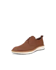Moški čevlji Derby iz nubuck usnja ECCO® ST.1 Hybrid - rjav - M