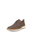 Men's ECCO® ST.1 Hybrid Nubuck Derby Shoe - Brown - M