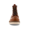 Pánska kožená obuv so špičkou ECCO® Staker - Hnedá - Front