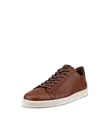 Męskie skórzane sneakersy ECCO® Street Lite - Brązowy - M