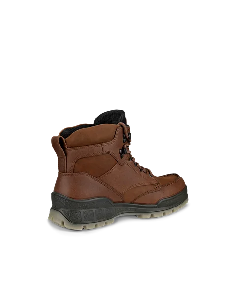 Men's ECCO® Track 25 Leather Gore-Tex Mid-Cut Outdoor Boot - Brown - B