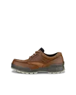 Męskie skórzane buty Gore-Tex z przeszyciem ECCO® Track 25 - Brązowy - O