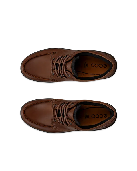ECCO® Track 25 Herren Outdoor-Schuhe aus Leder mit Gore-Tex - Braun - Top_Left_Pair