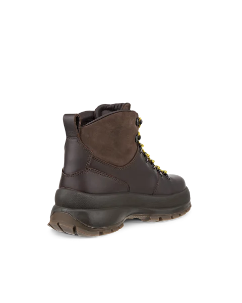 ECCO® Track 30 Heren leren waterdichte veterboots - Bruin - B