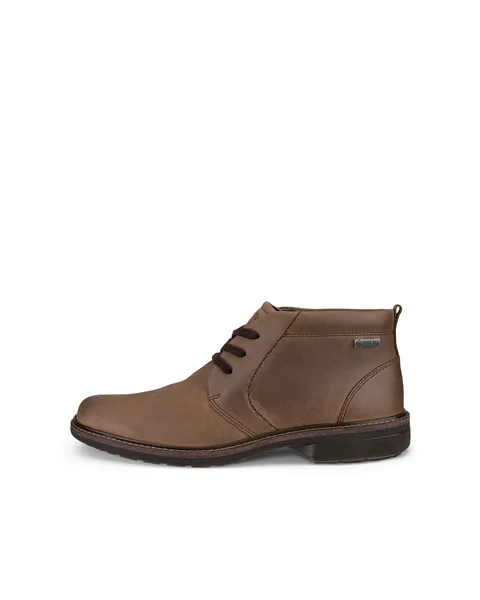 ECCO® Turn bottines en nubuck Gore-Tex pour homme - Marron - O