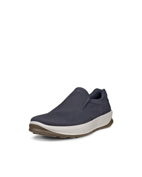 ECCO® Byway 2.0 Herren Sneaker aus Nubukleder - Blau - M