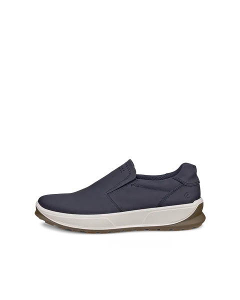 ECCO® Byway 2.0 Herren Sneaker aus Nubukleder - Blau - O
