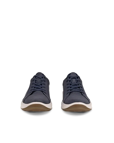 ECCO® Byway 2.0 baskets en nubuck pour homme - Bleu - Front_Pair