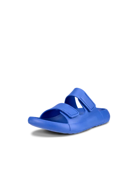 Unisex ECCO® Cozmo E Two Strap Sandal - Blue - M