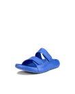 Unisex ECCO® Cozmo E Two Strap Sandal - Blue - M