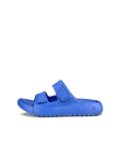 Unisex ECCO® Cozmo E Two Strap Sandal - Blue - O