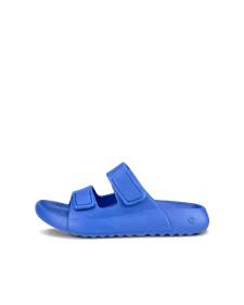 Unisex ECCO® Cozmo E Two Strap Sandal - Blue - O