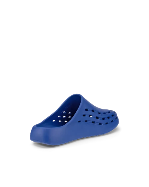 ECCO® Cozmo Slide férfi bőrpapucs - Kék - B