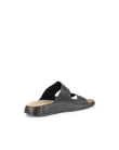 Męskie nubukowe sandały z paskami ECCO® Cozmo - Niebieski - B