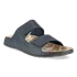 Pánske kožené sandále 2 remienky ECCO® Cozmo - Modrá - Main