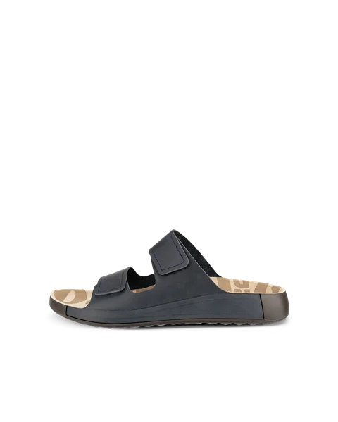 ECCO® Cozmo sandaler i nubuck med to remme til herrer - Blå - O