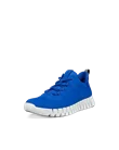 Men's ECCO® Gruuv Nubuck Trainer - Blue - M