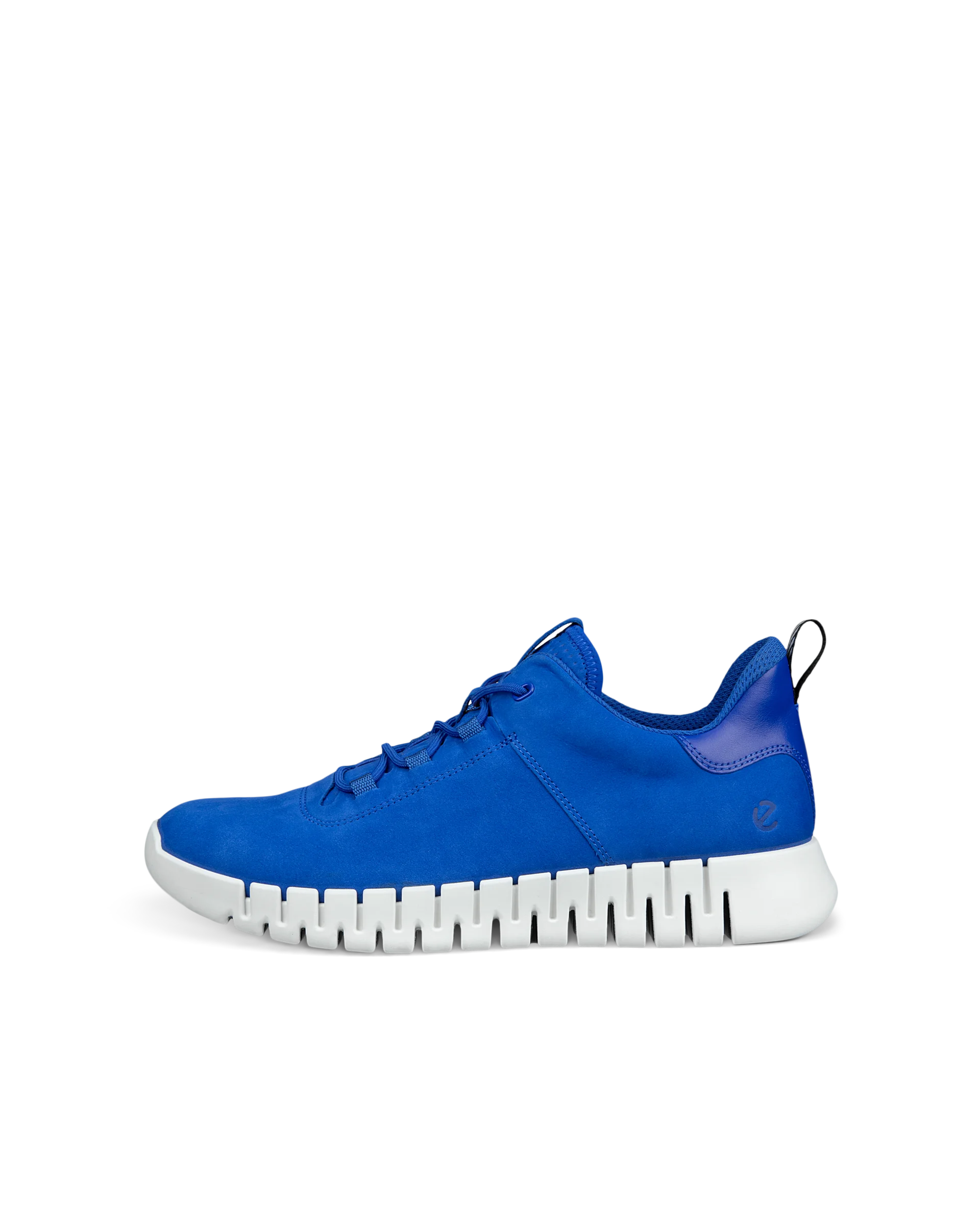 ECCO Gruuv M - Men’s Nubuck Trainer - Blue - Size: 13 (EU 48)