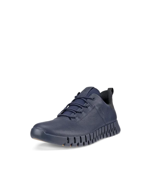 ECCO® Gruuv Gore-Tex sneakers i læder til herrer - Blå - M