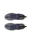 Pánske kožené tenisky Gore-Tex ECCO® Gruuv - Modrá - Top_Left_Pair