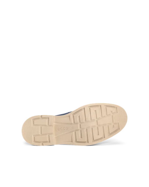 Moški čevlji z vidnimi šivi iz nubuk usnja ECCO® Metropole London - modra - S