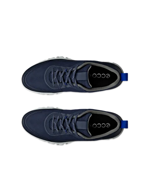 ECCO® Multi-Vent Gore-Tex sko i tekstil til herrer - Blå - Top_Left_Pair