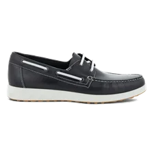 Męskie skórzane mokasyny ECCO® S Lite Moc - Granatowy - Outside