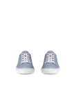 Men's ECCO® Soft 60 Leather Trainer - Blue - Front_Pair