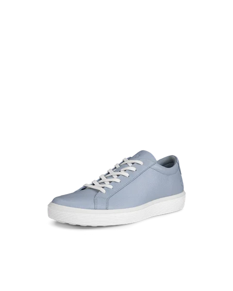ECCO® Soft 60 Herren Ledersneaker - Blau - M