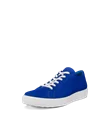 ECCO® Soft 60 sneakers i nubuck til herrer - Blå - M
