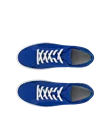 ECCO® Soft 60 sneakers i nubuck til herrer - Blå - Top_Left_Pair