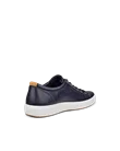ECCO® Soft 7 sneakers i læder til herrer - Blå - B