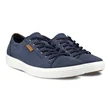 ECCO® Soft 7 sneakers i nubuck til herrer - Blå - Pair