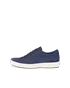 ECCO® Soft 7 Herren Ledersneaker - Blau - O