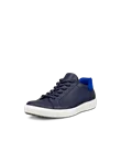 ECCO® Soft 7 Herren Ledersneaker - Blau - M