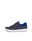 ECCO® Soft 7 Herren Ledersneaker - Blau - O