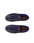 ECCO® Soft 7 Herren Ledersneaker - Blau - Top_Left_Pair