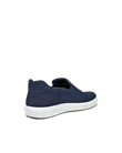 ECCO® Soft 7 Herren Sneaker aus Nubukleder - Blau - B