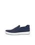ECCO® Soft 7 Herren Sneaker aus Nubukleder - Blau - O