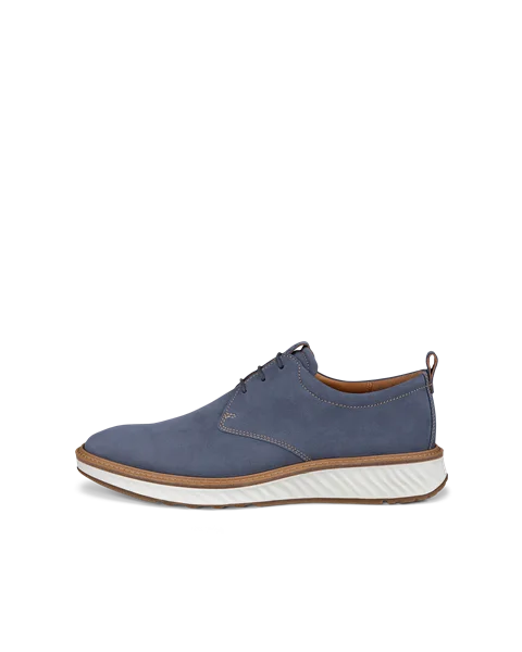 Sapatos derby nobuck homem ECCO® ST.1 Hybrid - Azul - O