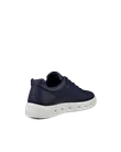 Men's ECCO® Street 720 Leather Gore-Tex Trainer - Blue - B